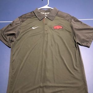 Arkansas Razorbacks Nike polo